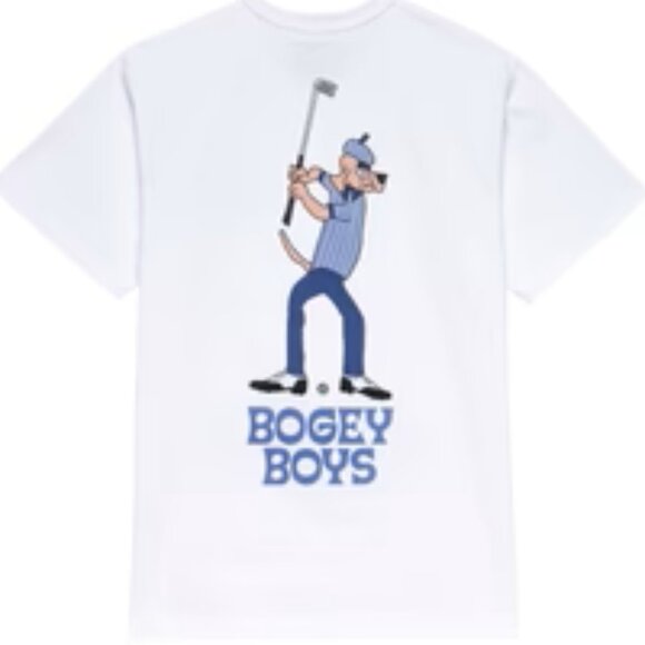 Bogey Boys by Macklemore SIZE 2XL Cream Color Golf shirt LOT 11 - Picture 2 of 2